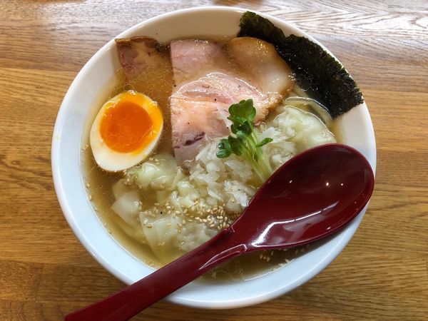 「自家製ワンタン麺」@中華そば JUN-CHANの写真