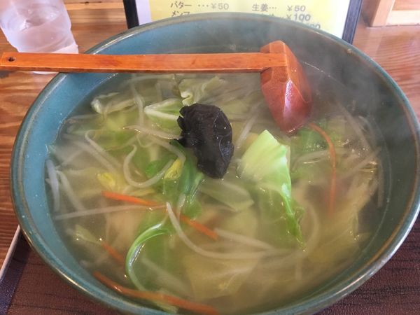 「タンメン650円」@手打ラーメン 華饌の写真