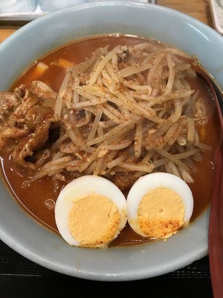 「【限定】赤富士」@味噌麺処 花道庵の写真