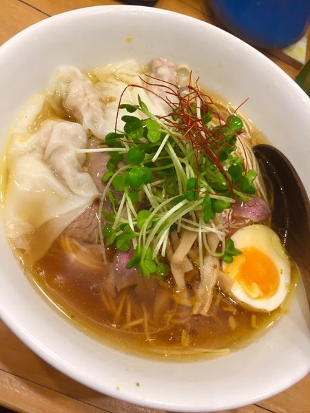 「【限定】鴨ワンタンSOBA (醤油) ￥980」@麺屋 Hulu-luの写真