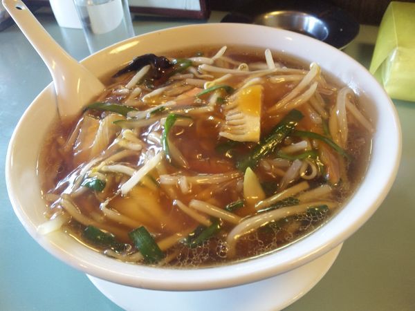 「サンマ―メン　720円」@中国菜館 李白の写真