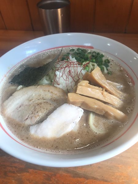 「海老そば 830 大盛トッピング100 メンマ100」@麺屋 むじゃきの写真