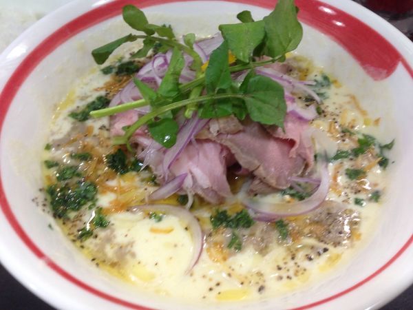 「「限定」ホワイト味噌」@自家製麺SHINの写真