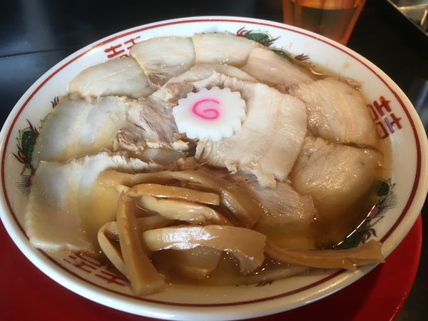 「肉煮干し中華そば」@肉煮干し中華そば さいころの写真