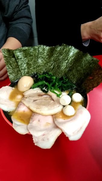 「勝鬨ラーメン」@横濱家系ラーメン 勝鬨家の写真