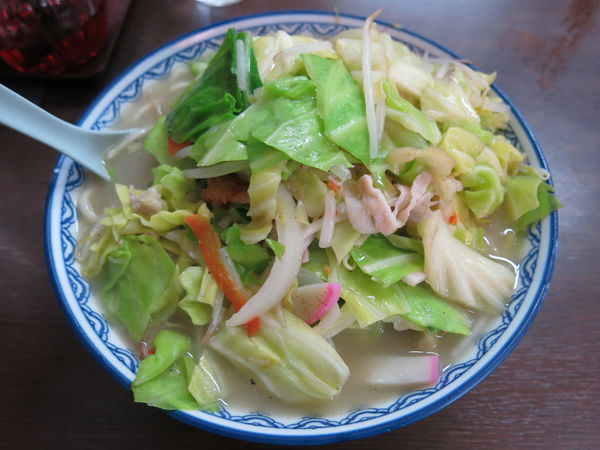 「長崎ちゃんぽん(並盛)：800円」@宝来軒の写真