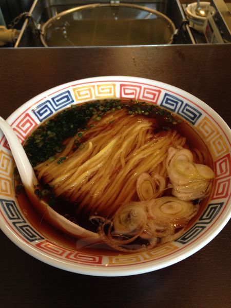 「昭和の素ラーメン」@拉麺 時代遅れの写真