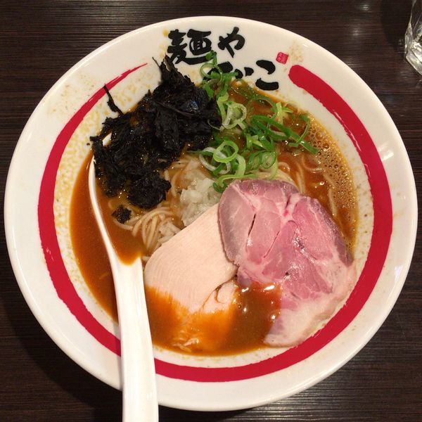 「カニ味噌そば（限定）」@麺や でこの写真