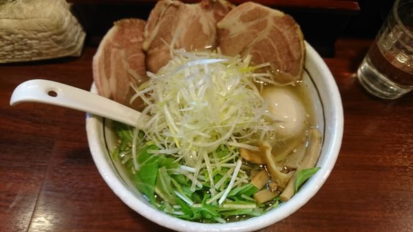 「旬らーめん塩(950円)」@麺屋 旬の写真
