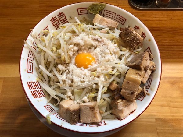 「まぜそば（シングル）」@麺や 豚八の写真