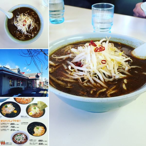 「台湾ラーメン（大盛）」@くるまやラーメン 松本渚店の写真