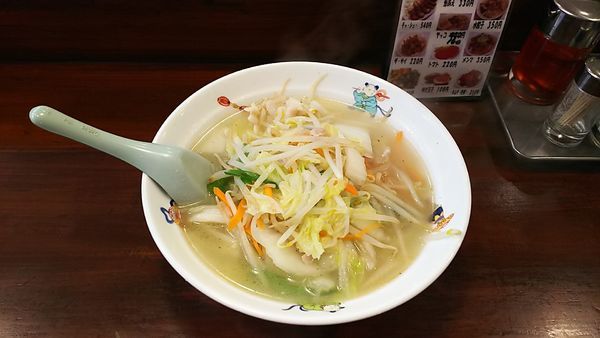 「タンメン580円安い」@天龍 銀座街店の写真