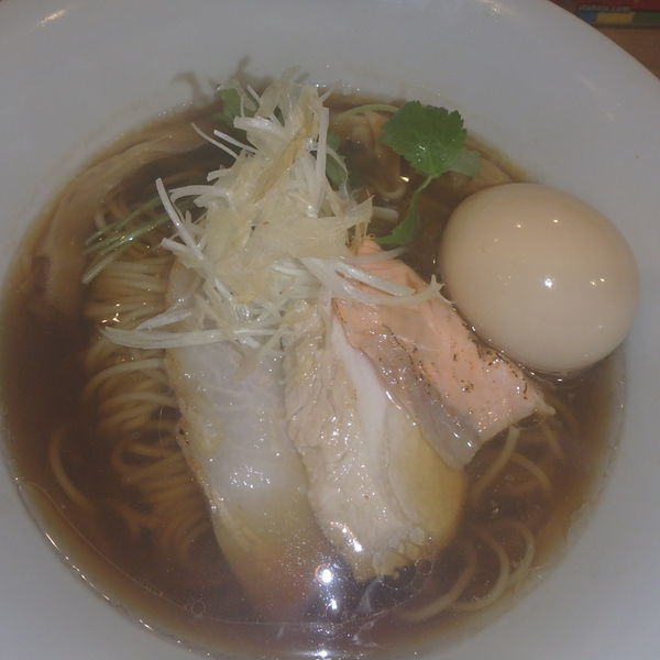 「キタノ支那そば～佐野さんの想い～(1,000円)、クーポン玉」@中華そば ムタヒロの写真