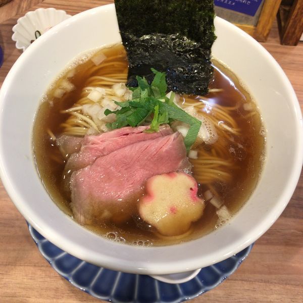 「煮干しソバ 700円」@中華ソバ 篤々 TOKU-TOKUの写真