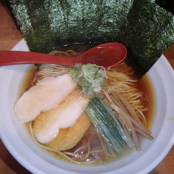 「The鶏そば(780円)、のり5枚(クーポン)」@めん屋 平右衛門の写真