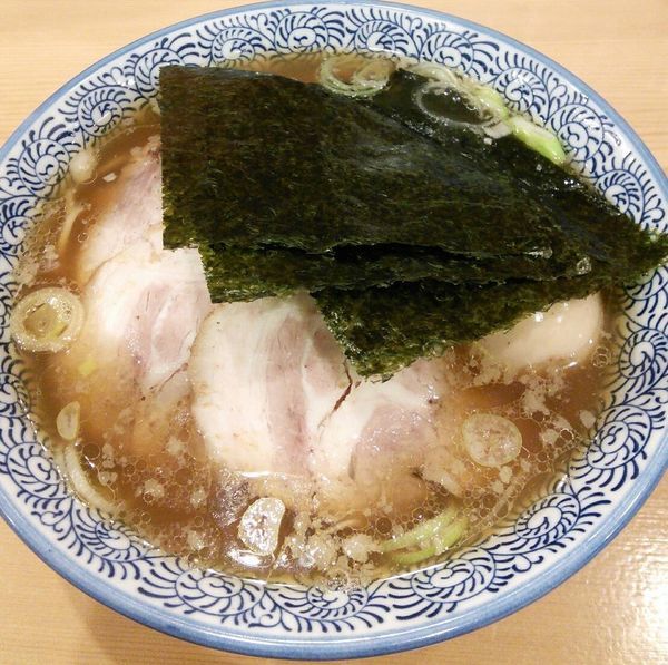 「特製中華そば　１０００円」@中華そば 笑歩の写真