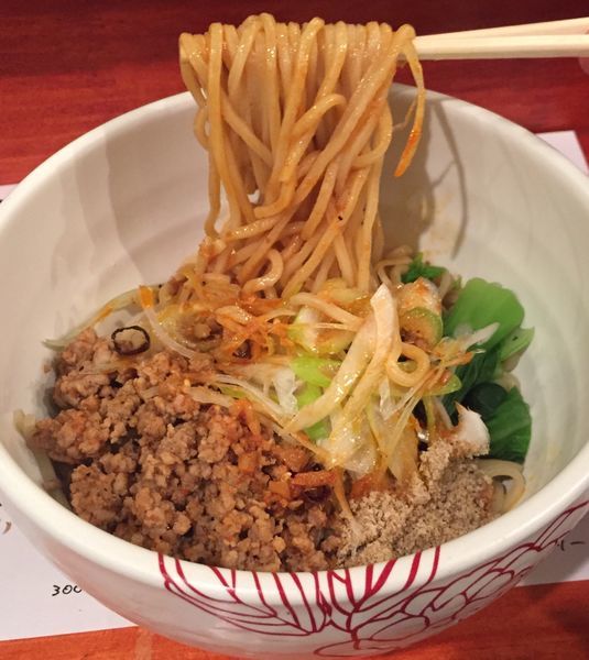 「担々風まぜそば850円」@麺処 あす花の写真