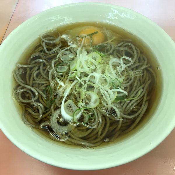 「玉子（￥380）」@常盤軒 山手線ホーム店の写真