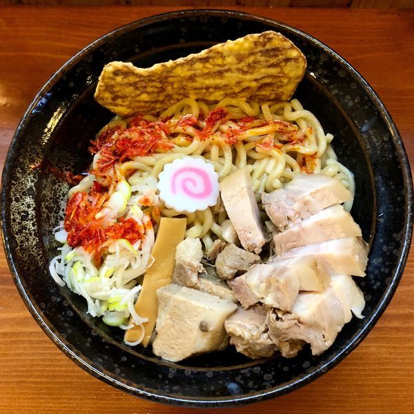 「辛油そば (800円) 肉増し (150円)」@ジギーの写真