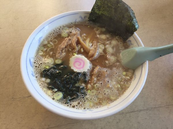 「九十九里産にぼしラーメン」@ラーメンあきばの写真