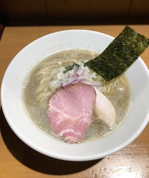 「煮干中華蕎麦 ¥750」@亀戸煮干中華蕎麦 つきひの写真
