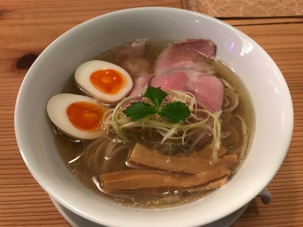 「貝そば」@田中の中華そばの写真