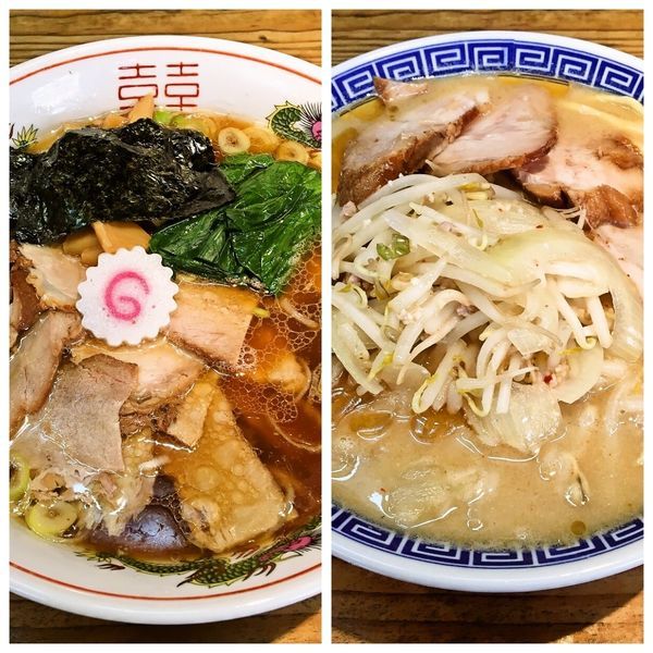 チャーシュー長岡生姜醤油＋上越味噌