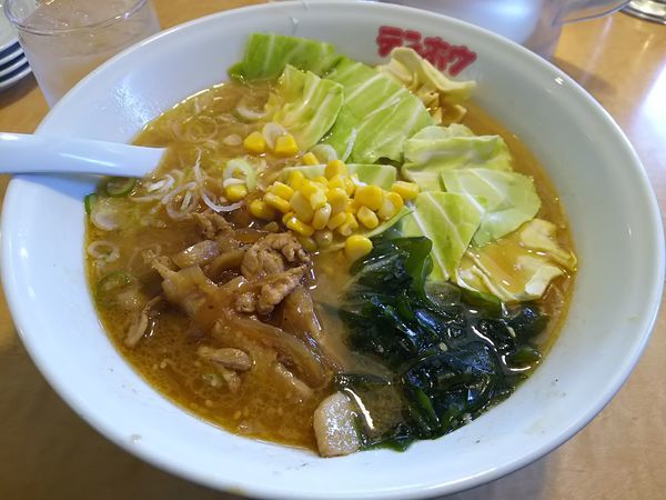 「【限定】豚バラ味噌ラーメン　（麺大盛り）」@テンホウ 松本渚店の写真