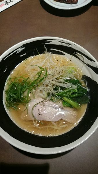 「葱そば  880円」@焼肉あぐり朝日庵の写真