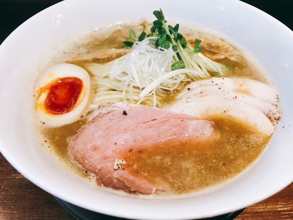 「限定:濃厚魚介トンコツラーメン」@えびす丸の写真