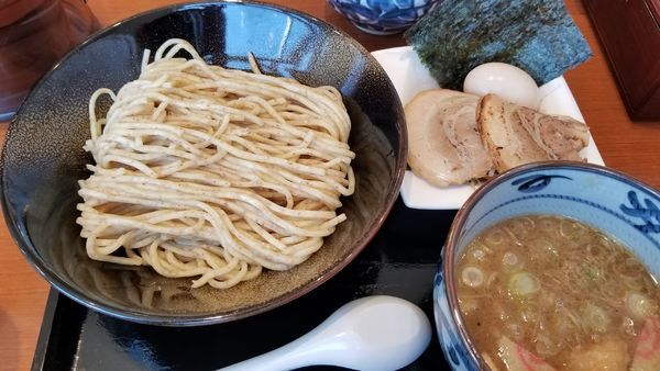 「豚骨貴族つけ麺　中　柚子抜き　グラハムファイン麺」@つけ麺貴族 小吾味庵 松本村井店の写真