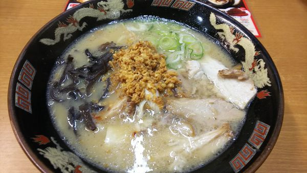 「豚とろラーメン」@鹿児島ラーメン 豚とろ 天文館本店の写真