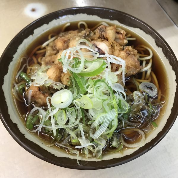 「いかげそ（￥400）」@六文そば 中延店の写真