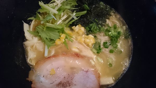 「真鯛濃厚そば￥800」@麺処 こみねの写真