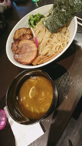 「チャーシューつけ麺」@麺屋 金獅子の写真