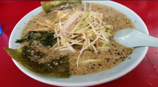 「ネギ味噌中盛り」@ラーメンショップ 卒島店の写真