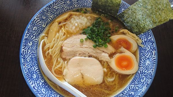 「煮干し中華蕎麦 味玉」@煮干し中華そば 麺屋 新星の写真
