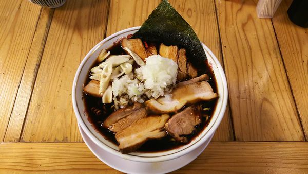 「竹岡式らーめん(乾麺)」@麺屋 水の写真