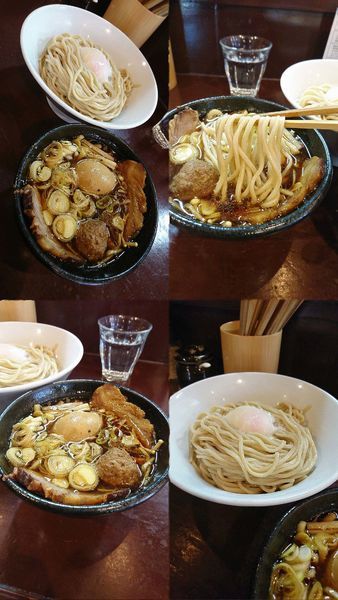 「『味玉 牛肉汁つけ麺(￥880)』」@らーめん 五ノ神精肉店 煮干し編の写真