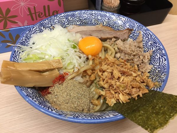 「狼煙まぜそば(大)¥850煮干ver」@狼煙 大宮店の写真