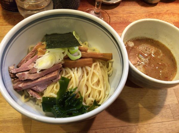 「つけめん ¥750 & カールスバーグ生 ¥430」@こうかいぼうの写真