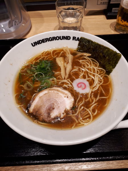 「ラーメンライト(淡麗)800円」@UNDER GROUND RAMEN 頑者 グランエミオ所沢店の写真