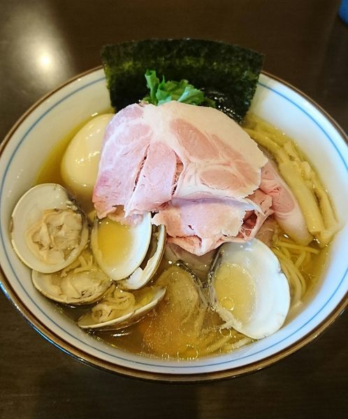 「特製蛤そば」@中華そば 四つ葉の写真