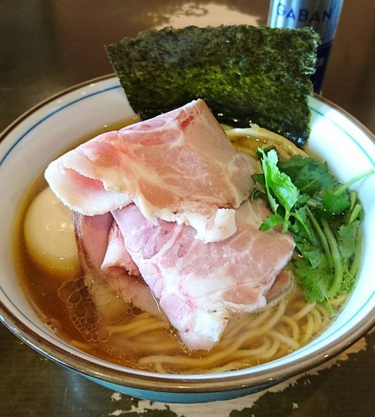 「特製煮干しそば(薄口)」@中華そば 四つ葉の写真