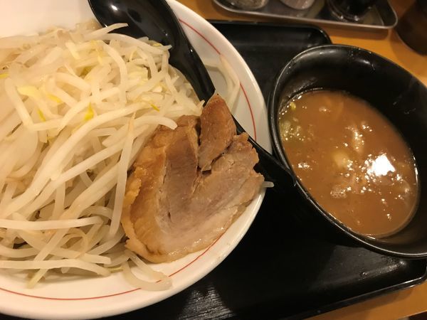「つけ麺　チャーシュー１枚」@火の豚 東武動物公園店の写真