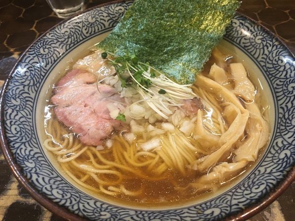 「鶏清湯醤油750円」@ラーメン 樂只の写真