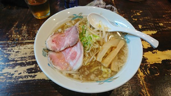 「背脂ラーメン750」@ラーメンどんどんどんの写真
