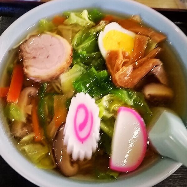 「五目中華 ７３０円」@土子そば店の写真