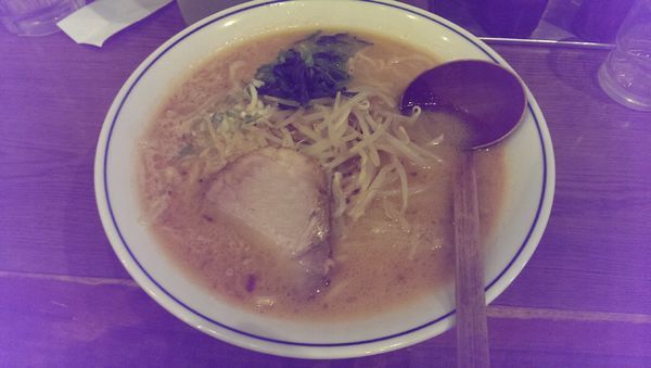 「みそらーめん、特盛」@豚骨らーめん 越後屋の写真