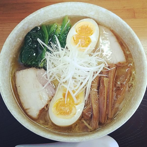 「味玉らーめん(塩)700円」@和風ラーメン 味のほうさくの写真